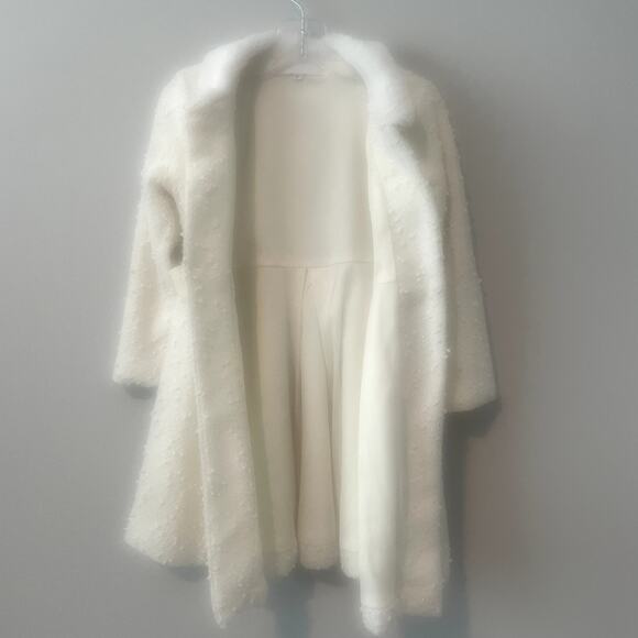 Christmas Holiday Sparkle Tulle Dress with Matching Coat Sz 4T - Picture 10 of 13